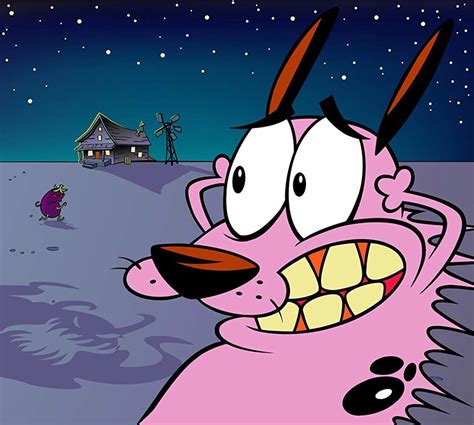 Courage The Cowardly Dog .